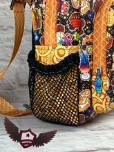 Load image into Gallery viewer, RTS Mini Backpack - Disney Snacks (mesh pockets)