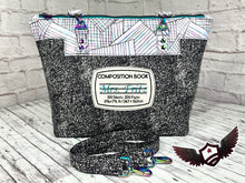 Load image into Gallery viewer, RTS Large Tote bag - Composition Notebook