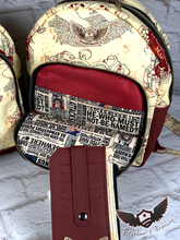 Load image into Gallery viewer, Custom Made Mini Backpack - HP Map (preorder)