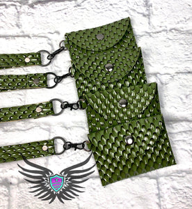 Faux Leather Accessories - wristlets, wallets, small purses, and coin purses
