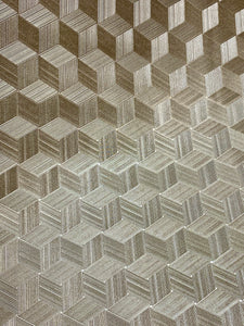 Vinyl - Matte Gold 3D blocks