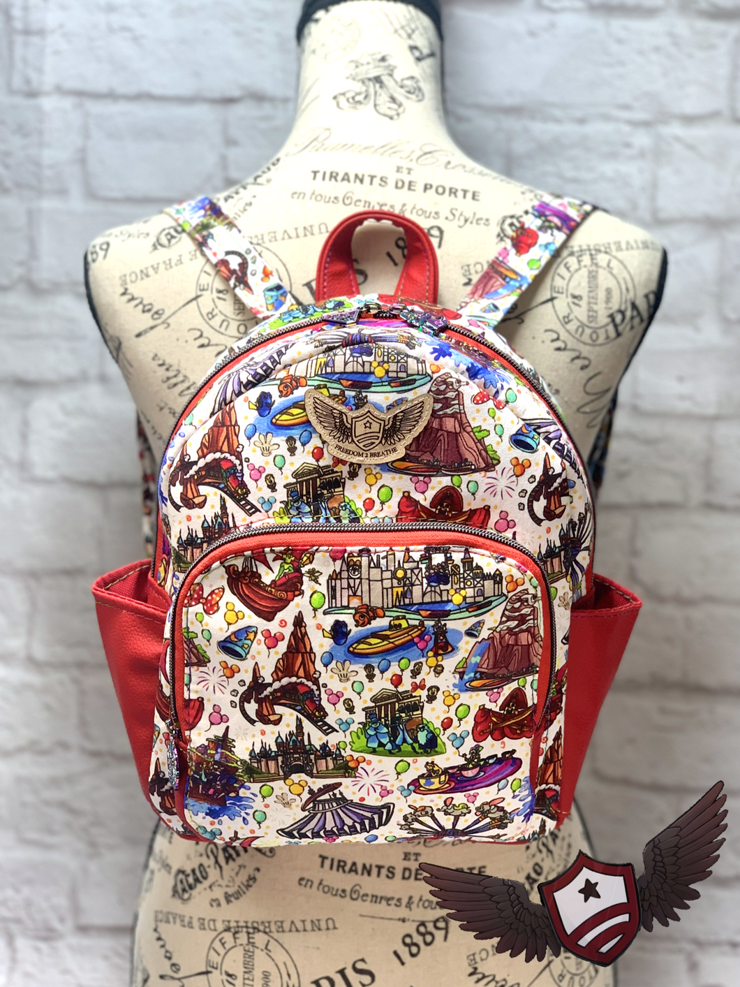 RTS Mini Backpack - Disney Rides