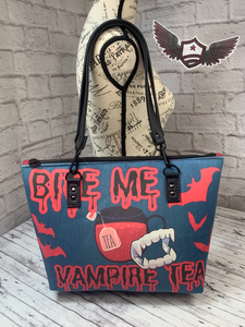RTS Large Tote bag - Bite Me (sublimated)