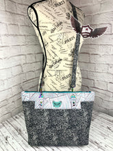 Load image into Gallery viewer, RTS Large Tote bag - Composition Notebook
