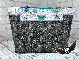 RTS Large Tote bag - Composition Notebook